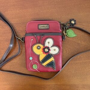 Chala crossbody purse Bumble Bee! Cell Phone Holder!